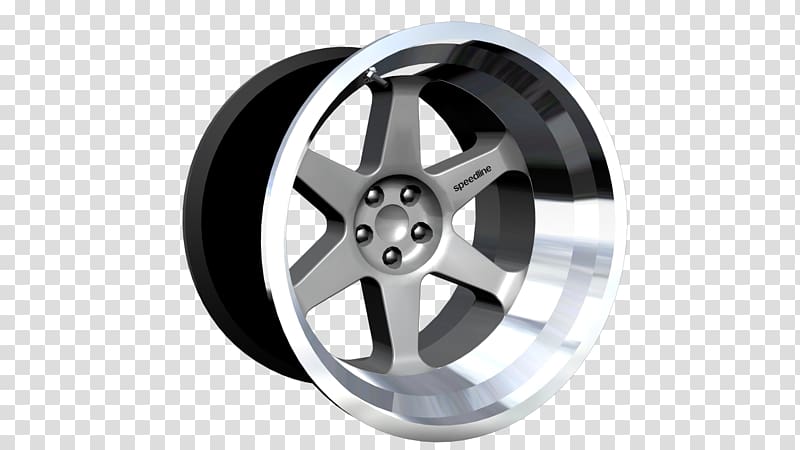 Alloy wheel Spoke Tire Rim, speed ​​line transparent background PNG clipart