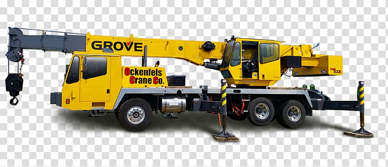 Crane Machine Public utility Truck Motor vehicle, Crane Machine transparent background PNG clipart