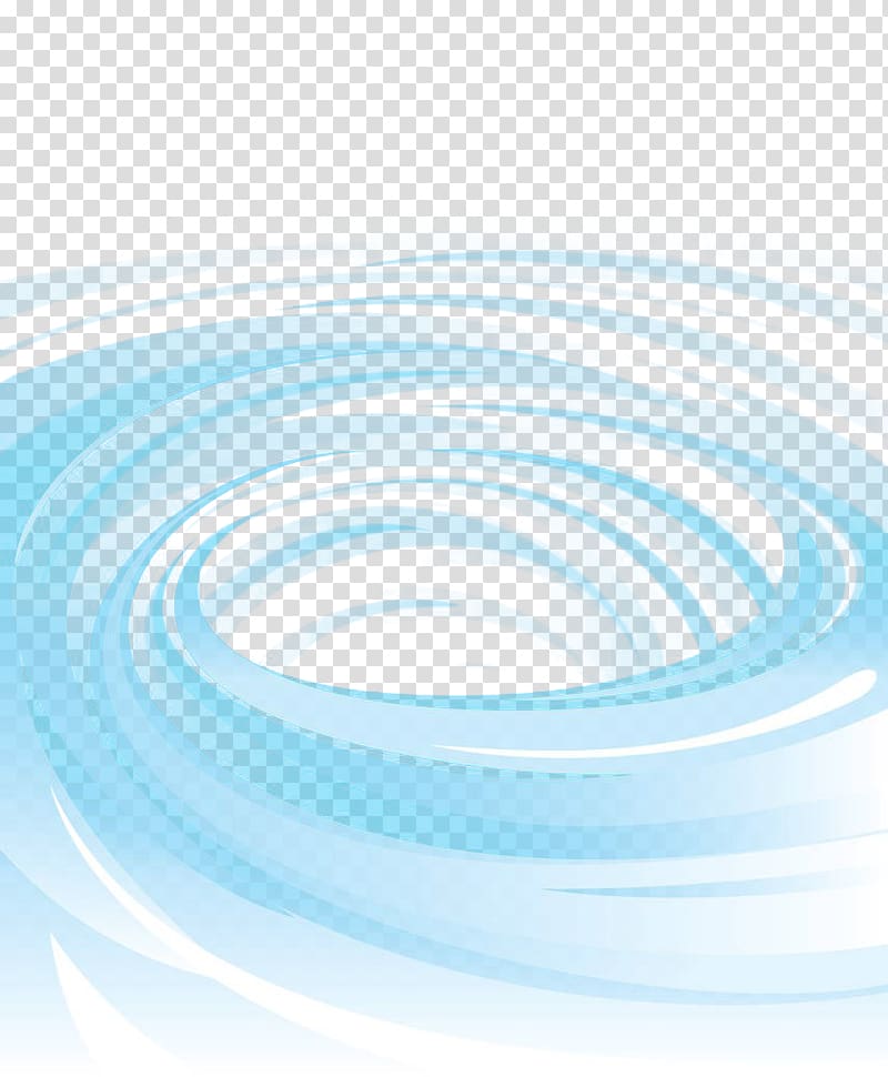 blue water whirlpool transparent background PNG clipart