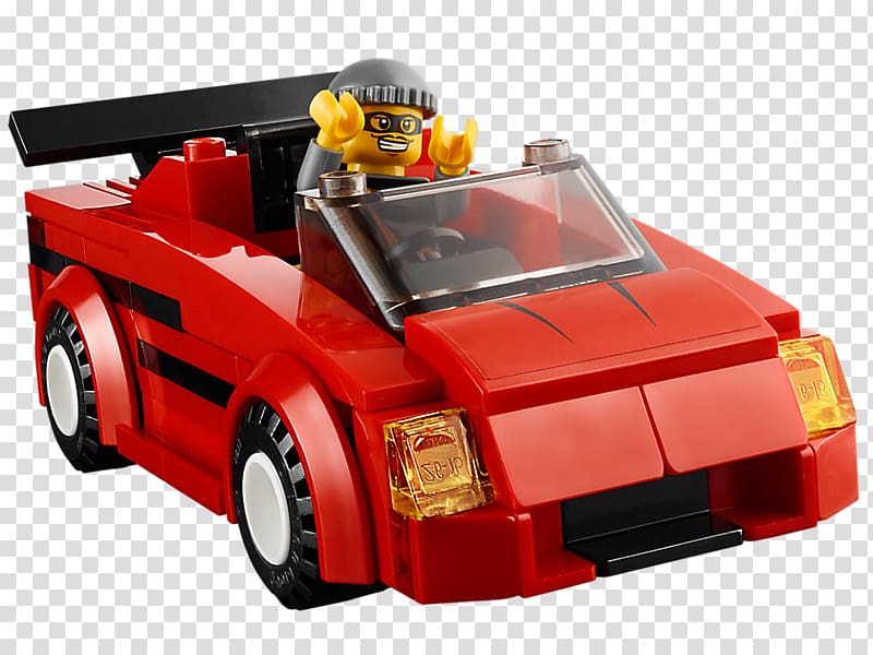 Lego City Undercover LEGO 60007 City High Speed Chase Lego minifigure, toy transparent background PNG clipart
