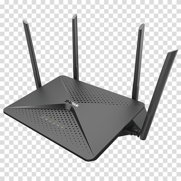 Wireless router Multi-user MIMO Wi-Fi D-Link DIR-878 WiFi router 2.4 GHz, Wireless transparent background PNG clipart
