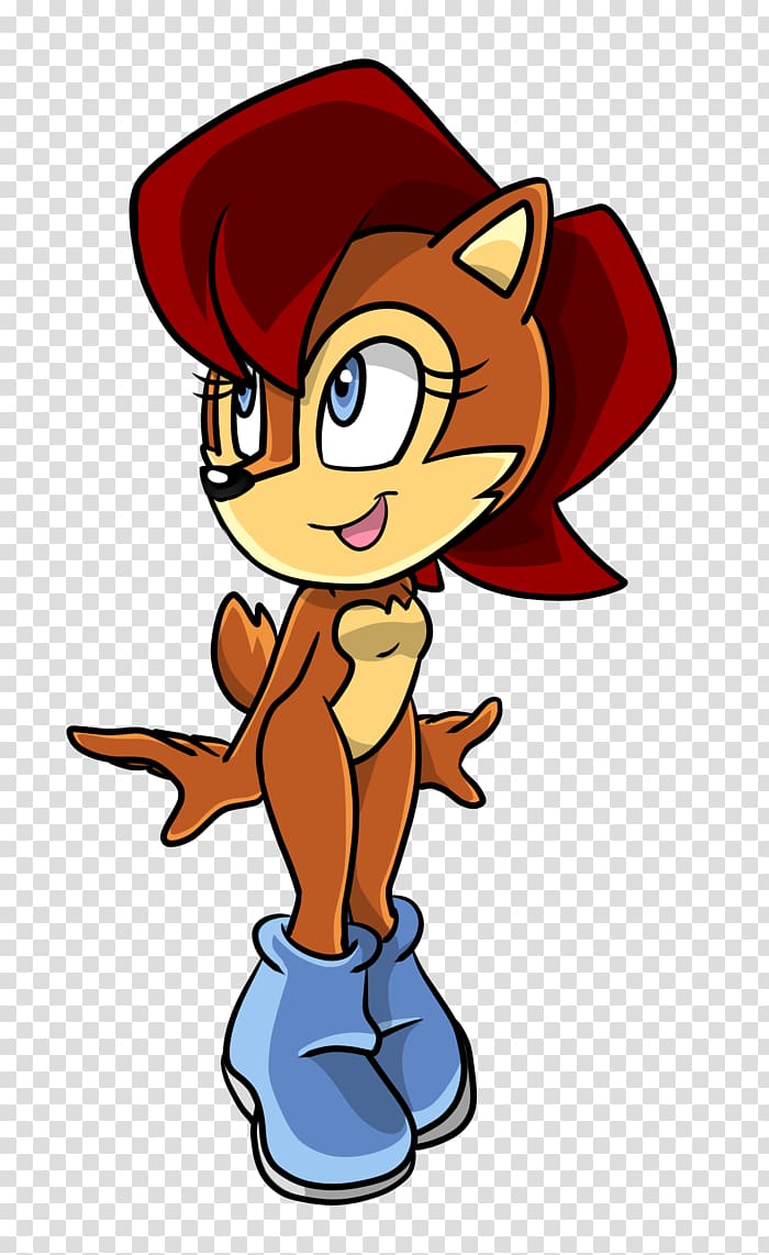 Sonic the Hedgehog Tails Princess Sally Acorn Sonic & Sally , acorn transparent background PNG clipart