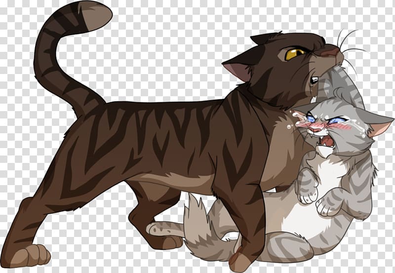 Warriors Brambleclaw Leafpool Jayfeather Tigerstar, warriors transparent background PNG clipart