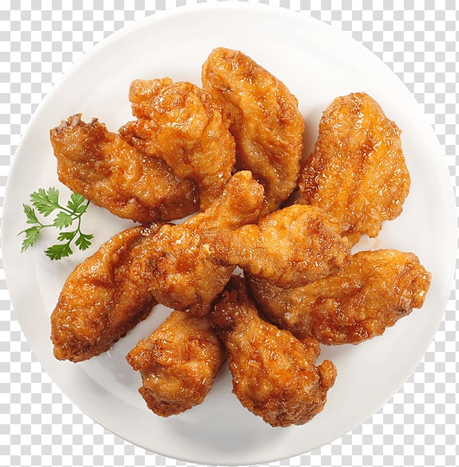 Crispy fried chicken Fritter Chicken nugget Chicken fingers, fried chicken transparent background PNG clipart