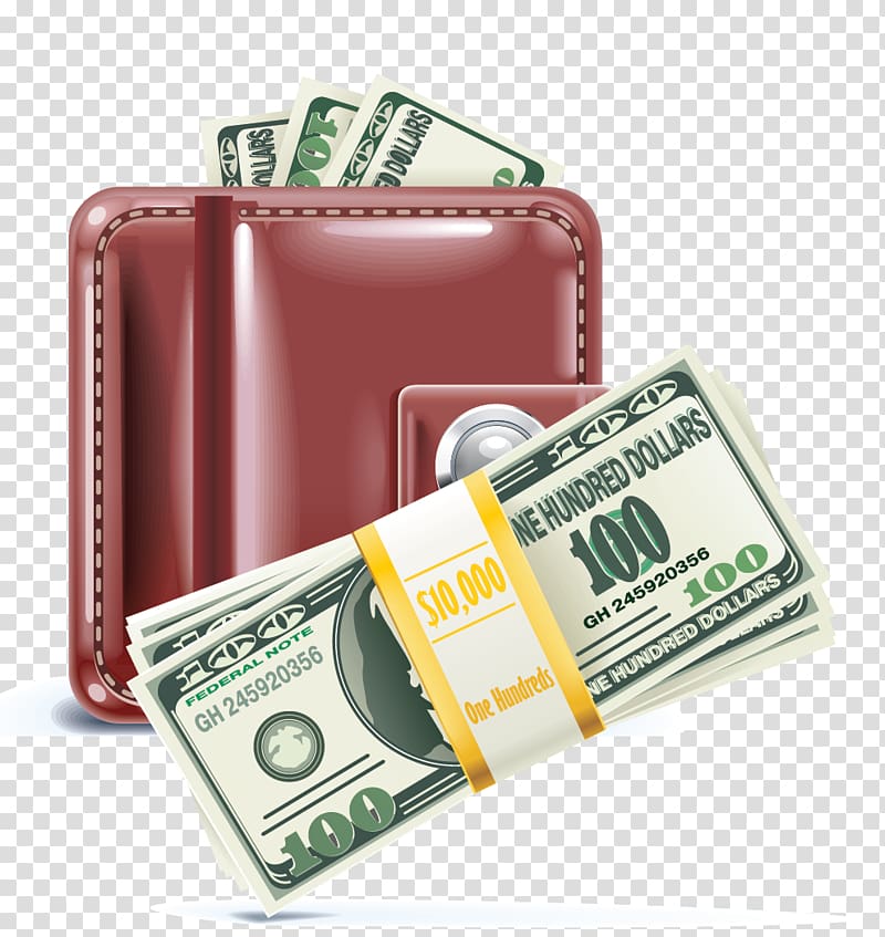 Banknote Money United States Dollar Currency, material dollar purse transparent background PNG clipart