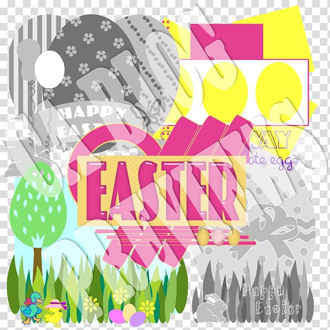 Line Pink M , creative easter transparent background PNG clipart