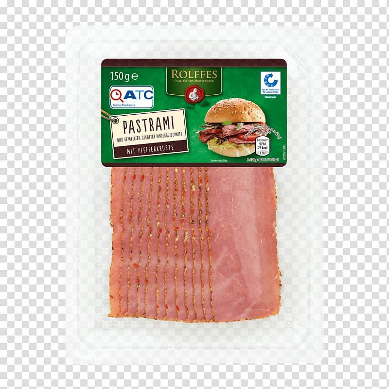 Salami Aldi Meat Pastrami Aktionsware, meat transparent background PNG clipart