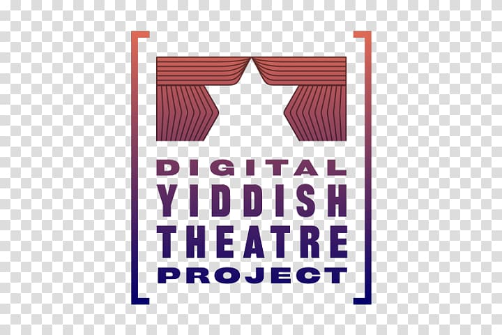 Logo Yiddish theatre Sign Brand, Theater front transparent background PNG clipart