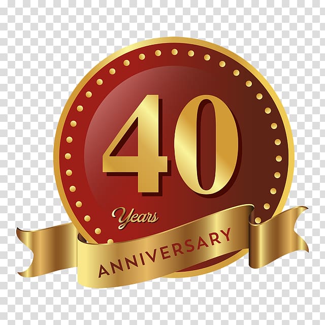 Logo Computer Icons Badge, 50 anniversary transparent background PNG clipart