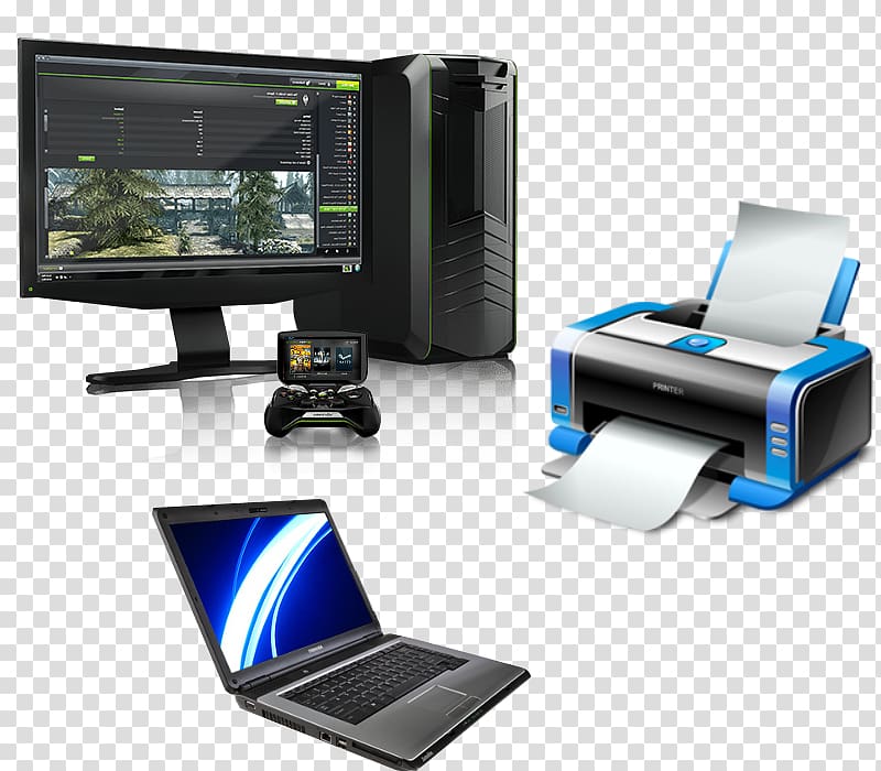 Laptop Printer Computer network Computer hardware, Laptop transparent background PNG clipart