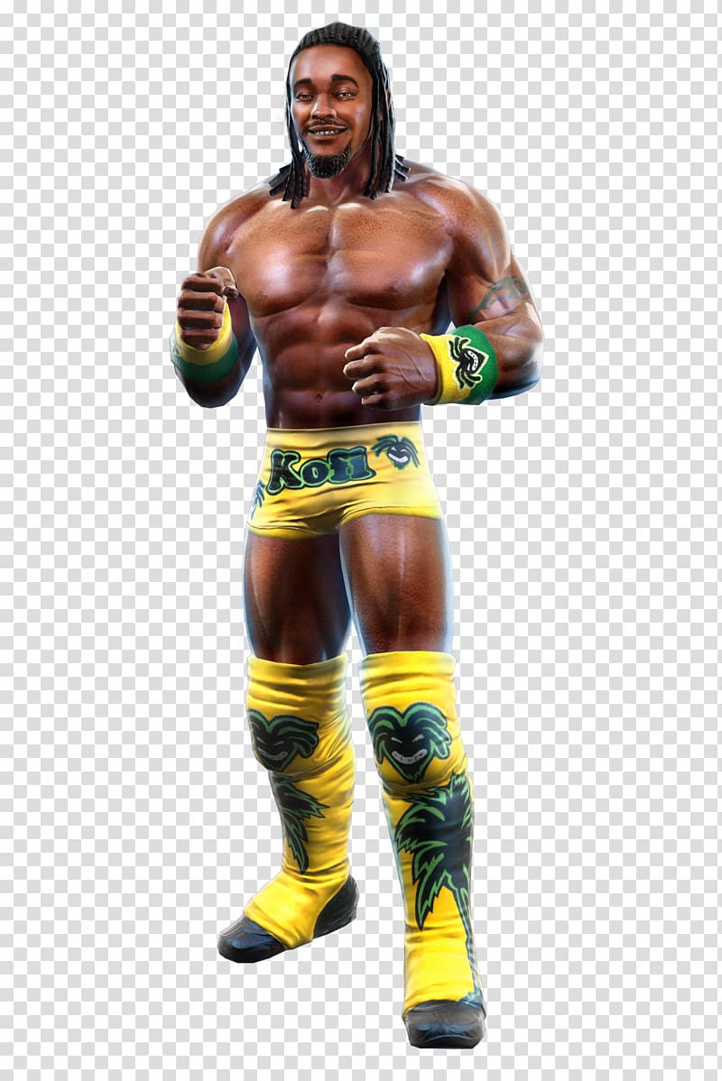 WWE All Stars WWE 13 Kofi Kingston WWE Superstars Professional wrestling, Kofi Kingston File transparent background PNG clipart