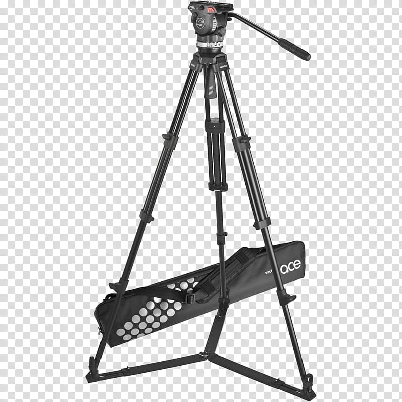 Sachtler 1001 Ace M MS System with Ace M Fluid Head Tripod Camera Sachtler System ACE L GS CF Hardware/Electronic, Camera transparent background PNG clipart