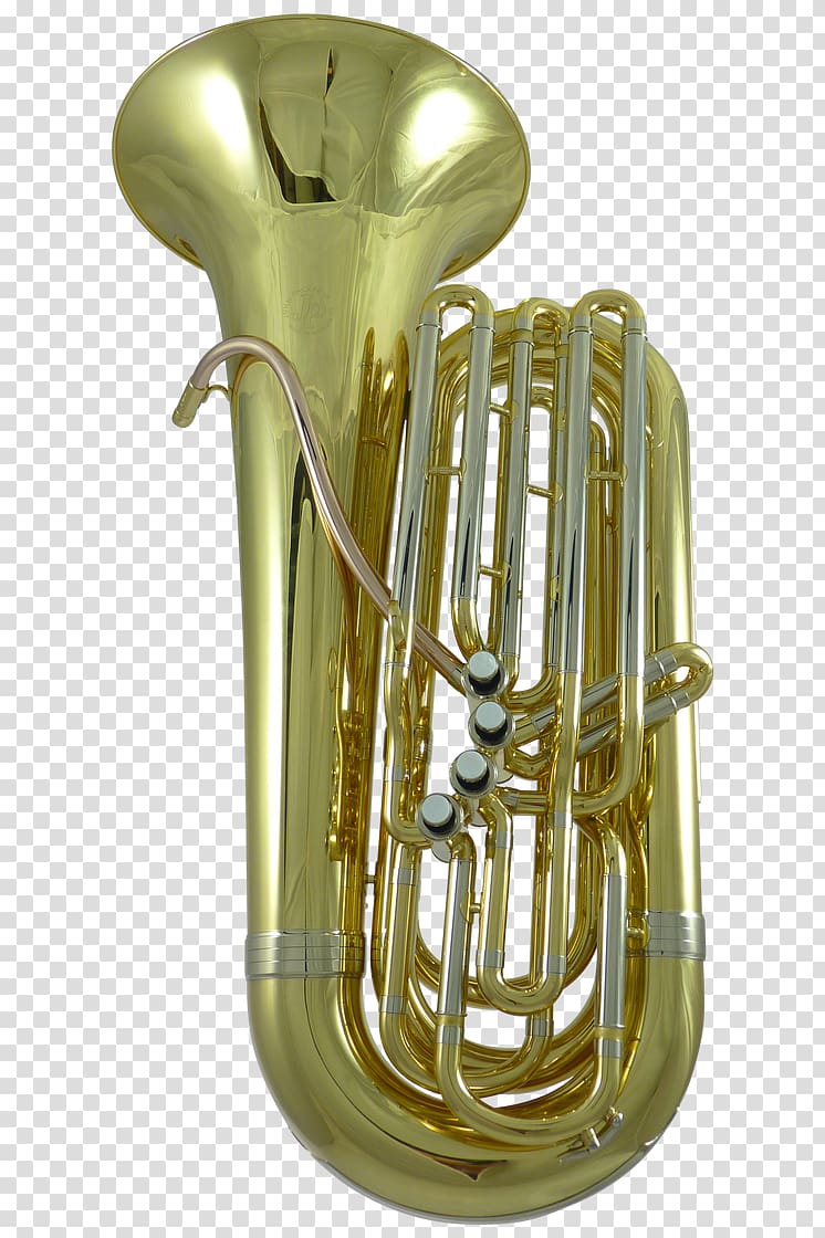 Tuba Saxhorn Euphonium Mellophone Cornet, musical instruments transparent background PNG clipart
