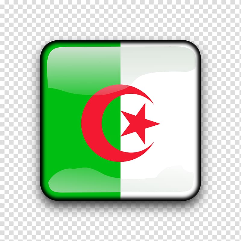 Flag of Algeria National flag French Algeria, Flag transparent background PNG clipart