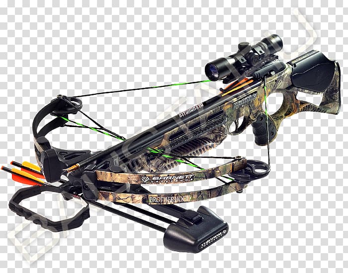 Crossbow Weapon Hunting Red dot sight Trigger, weapon transparent background PNG clipart