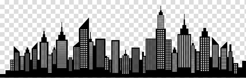 Skyline Silhouette , Silhouette transparent background PNG clipart