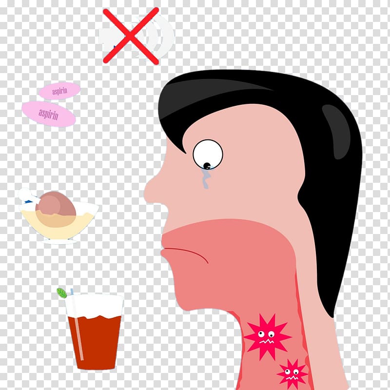 Sore throat Common cold Pharyngitis Cough, Man cry transparent background PNG clipart