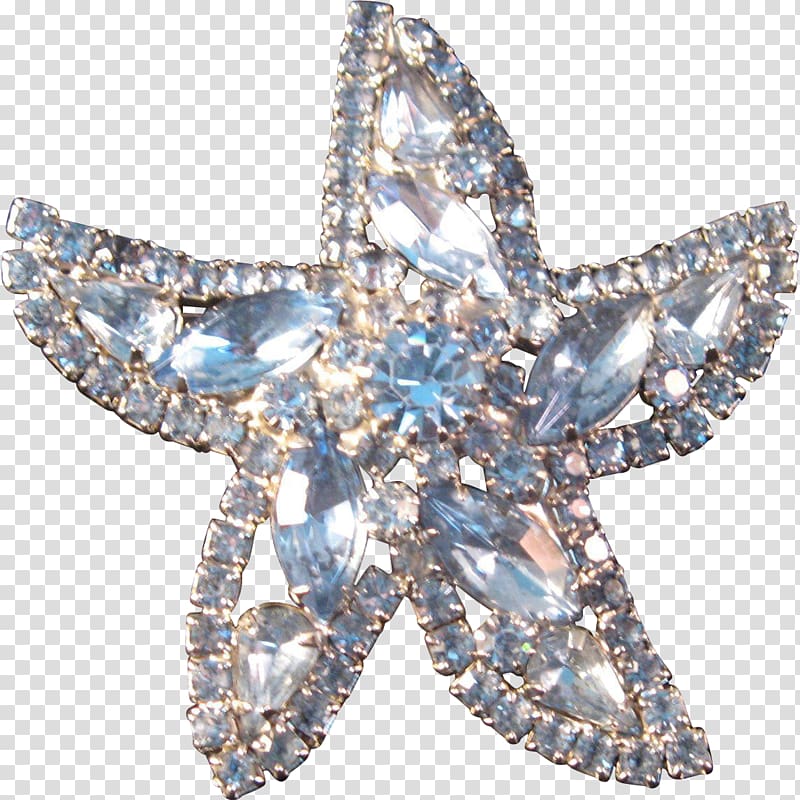 Earring Jewellery Brooch Imitation Gemstones & Rhinestones Costume jewelry, starfish transparent background PNG clipart