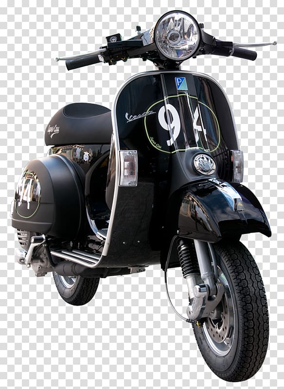 Scooter Vespa GTS Piaggio Vespa PX, idea logo transparent background PNG clipart