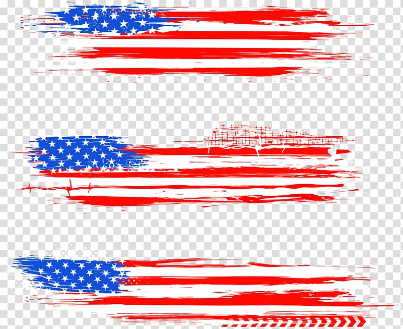 Flag of the United States American Revolution Independence Day , watercolor american flag transparent background PNG clipart