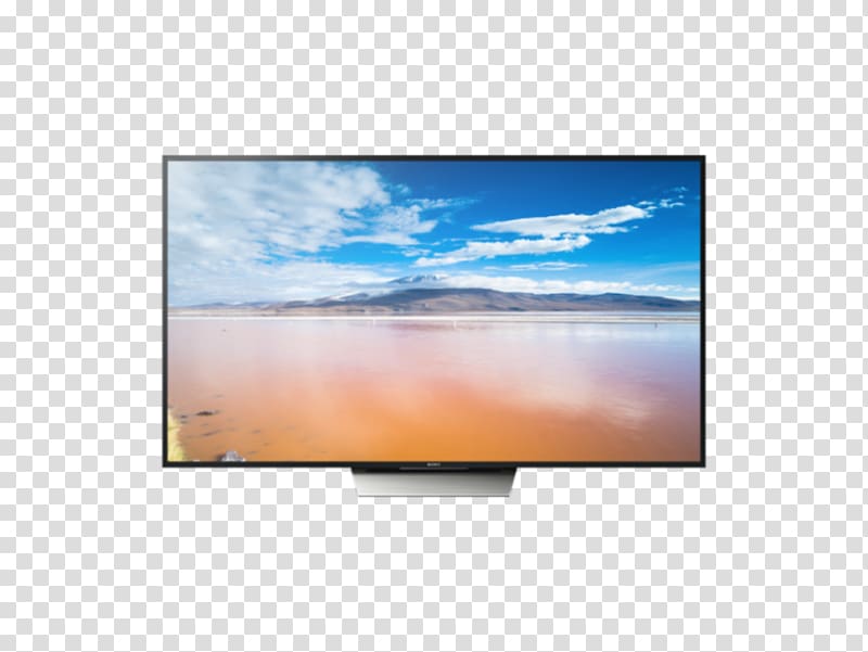 4K resolution LED-backlit LCD High-dynamic-range imaging Smart TV Television, sony transparent background PNG clipart