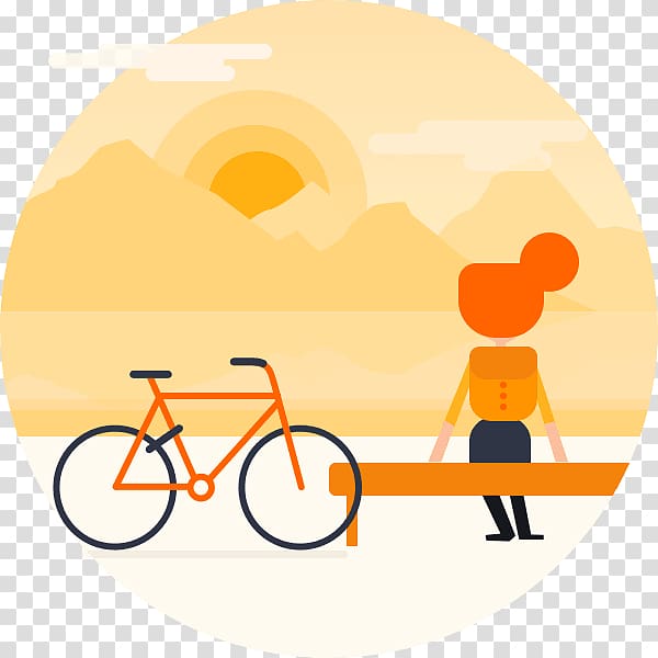 Bicycle Illustration Desktop Bike rental, barcelona city architecture transparent background PNG clipart