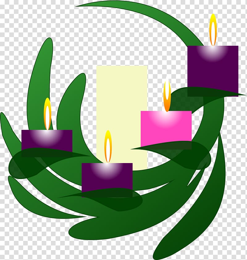 Advent wreath Advent Sunday Advent candle , potluck transparent background PNG clipart