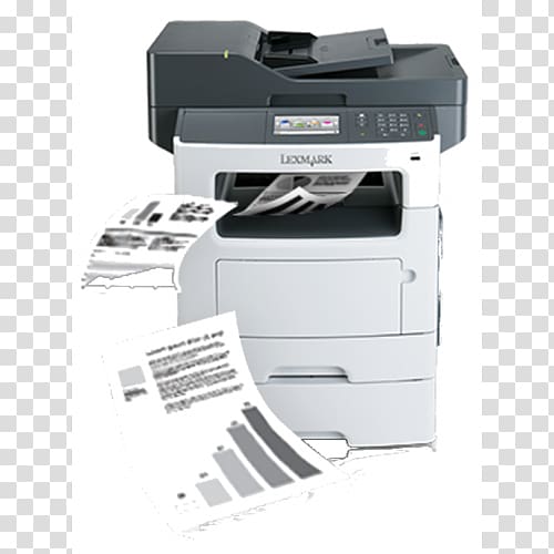 Paper Lexmark Multi-function printer Toner cartridge Printing, printer transparent background PNG clipart