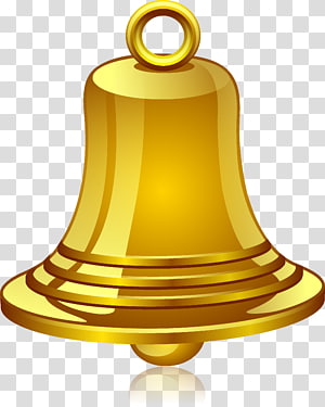 Gold bell , Bell Icon, Bell transparent background PNG clipart | HiClipart