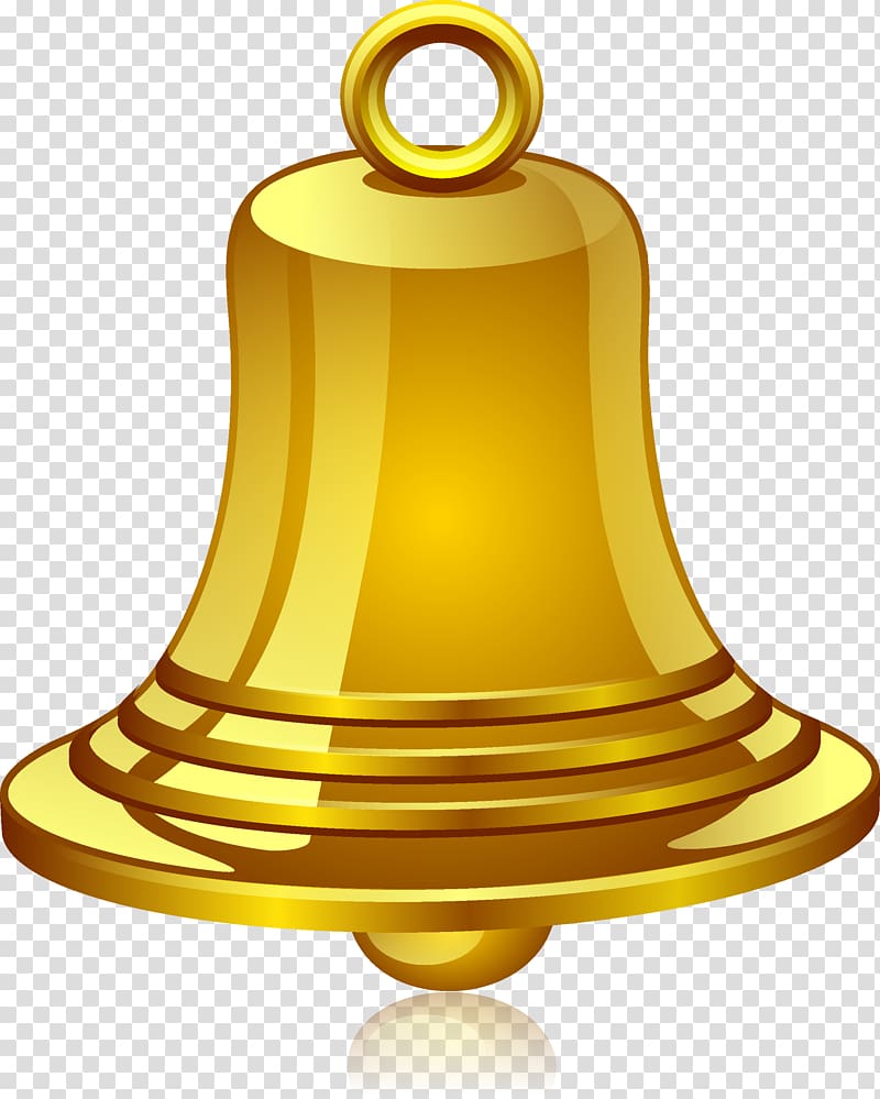 gold bell , Bell Icon, Bell transparent background PNG clipart