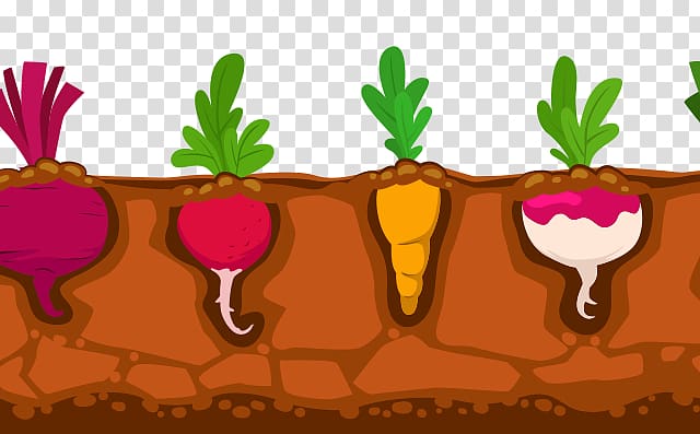 Veggie burger Vegetable Garden , Cartoon soil vegetable transparent background PNG clipart