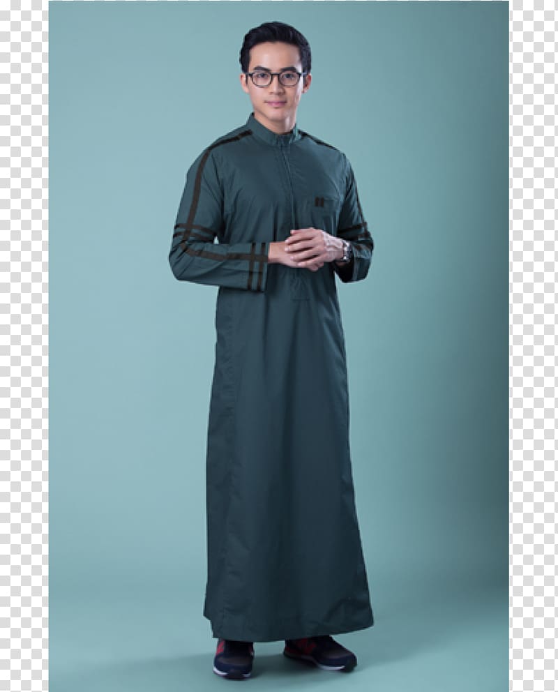 Robe Thawb Dress Zipper Muslim, Line stripe transparent background PNG clipart