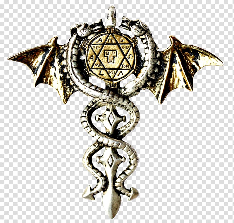 Amulet Dragon Talisman Charms & Pendants Pentacle, amulet transparent background PNG clipart