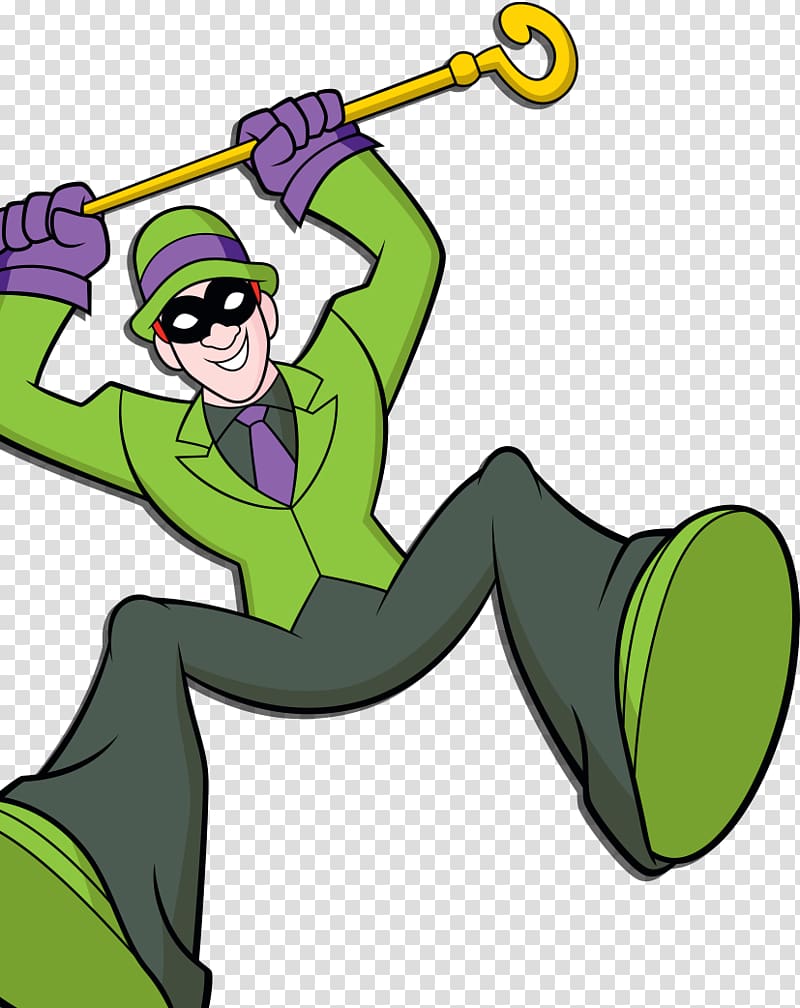 Joker Riddler Mr. Freeze Batgirl Character, boho arrow transparent background PNG clipart