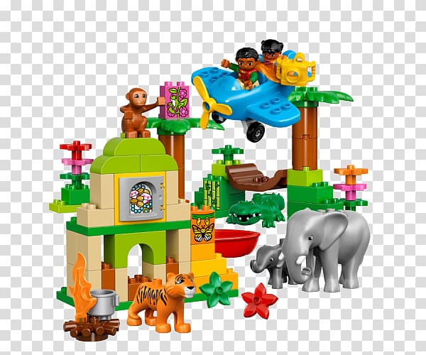 LEGO 10804 DUPLO Jungle Lego Duplo Toy Hamleys, toy transparent background PNG clipart