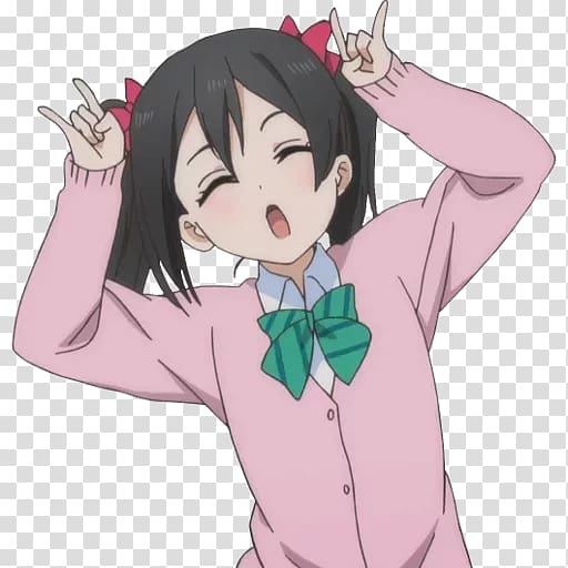 Nico Yazawa Anime Niconico Manga K-On!, Anime transparent background PNG clipart