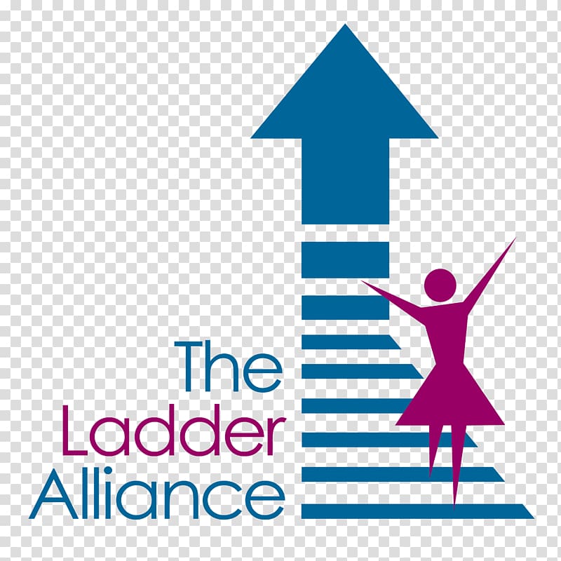 Women\'s Funding Alliance Woman Ladder Alliance Gender equality Child, ladder of success transparent background PNG clipart
