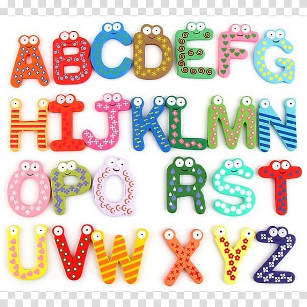 Refrigerator Magnets Educational Toys Child Alphabet Craft Magnets, child transparent background PNG clipart