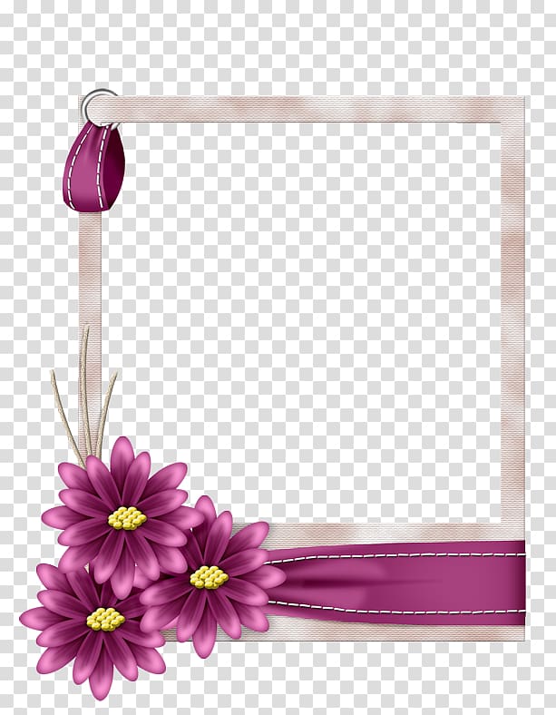 Frames Digital frame Paper, çiçek transparent background PNG clipart