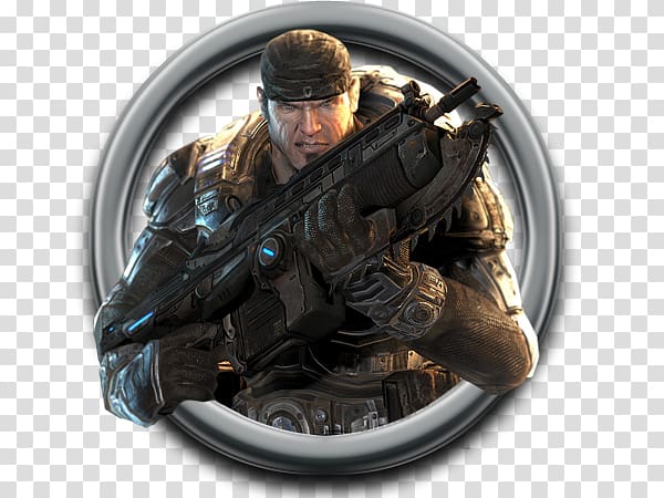 Gears of War 2 Gears of War 3 Gears of War 4 Xbox 360, Marcus Fenix transparent background PNG clipart