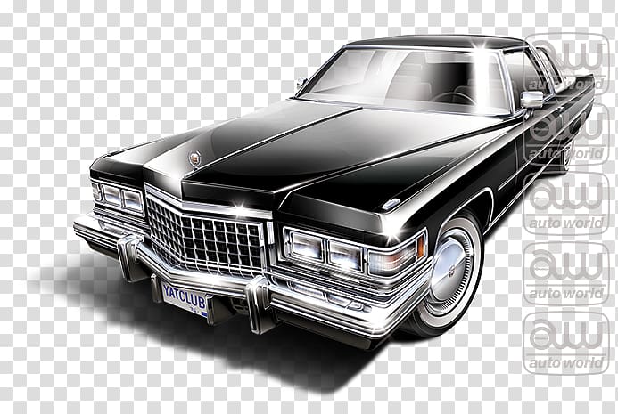 Cadillac Calais Model car Cadillac Coupe de Ville Luxury vehicle, car transparent background PNG clipart