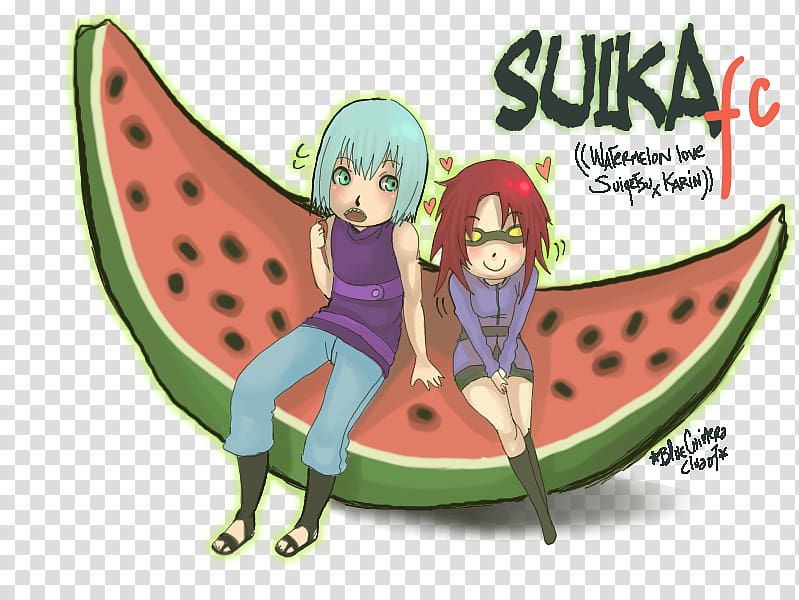 Karin Suigetsu Hozuki Sasuke Uchiha Obito Uchiha Watermelon, watermelon transparent background PNG clipart