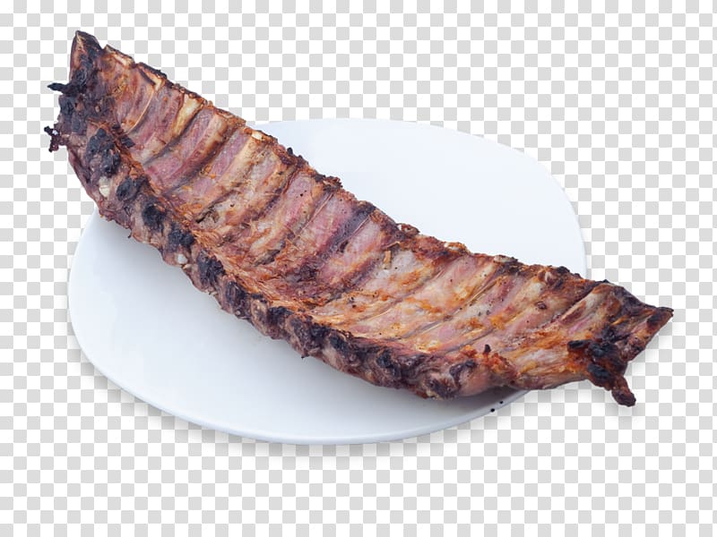 Spare ribs Pollo a la Brasa Barbecue Pork ribs Steak, barbecue transparent background PNG clipart