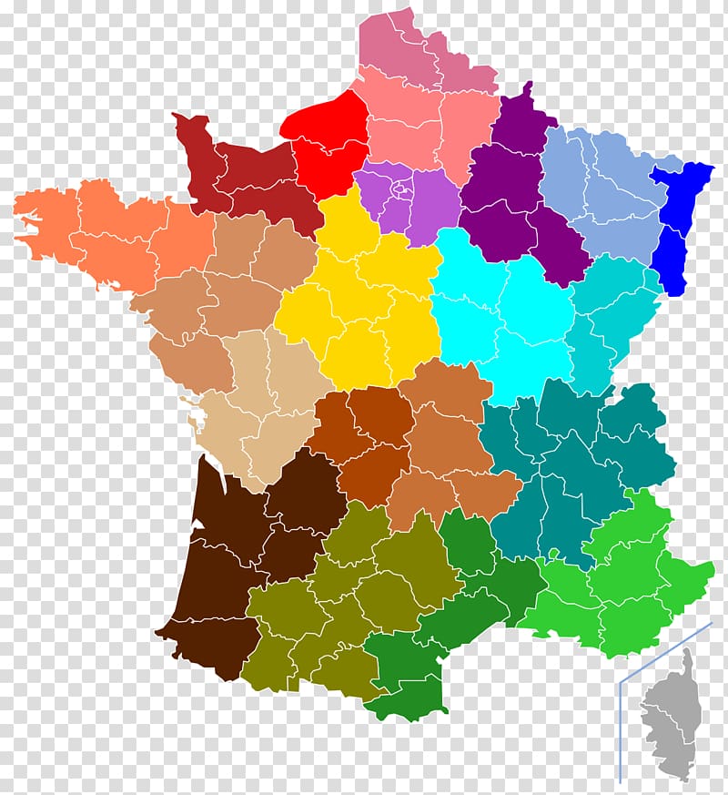 Regions of France Metropolitan France French regional elections, 2015 Agen Map, map transparent background PNG clipart