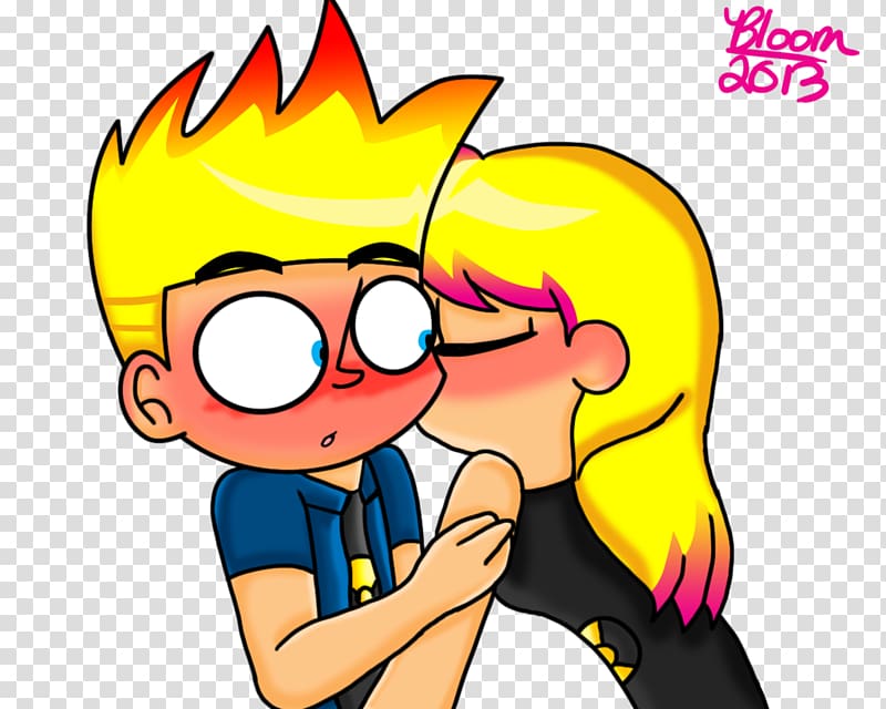 Johnny Test The Rowdyruff Boys, smooch transparent background PNG clipart