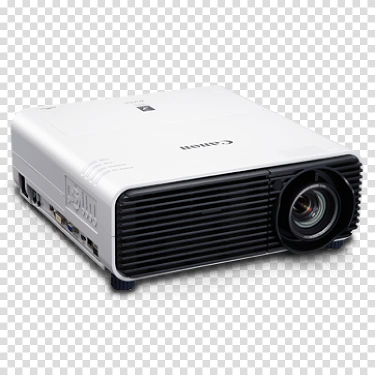 Canon XEED WUX450 Multimedia Projectors Canon REALiS WUX450ST Pro AV LCOS Projector 1204C002, Projector transparent background PNG clipart