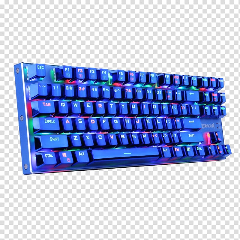 Computer keyboard Gaming keypad Backlight RGB color model Electrical Switches, cherry transparent background PNG clipart