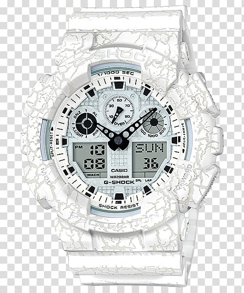 Master of G G-Shock GA100 Watch Casio, Watch Parts transparent background PNG clipart