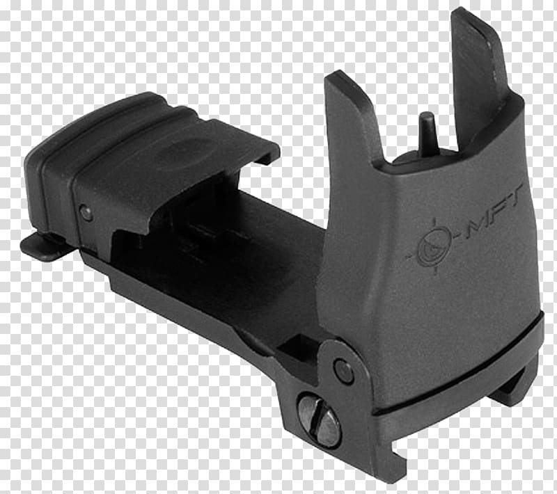 Bourbon City Firearms Iron sights Picatinny rail, low poly minimalist transparent background PNG clipart