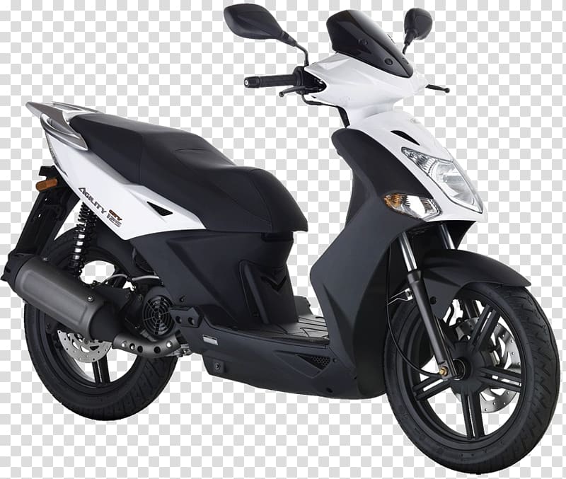 Scooter Kymco Agility City 50 Motorcycle, scooter transparent background PNG clipart